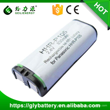 HHR-P105 Ni-MH 2.4V 830mAh 5/4 AAA piles rechargeables / packs de cellules / batterie de téléphone sans fil